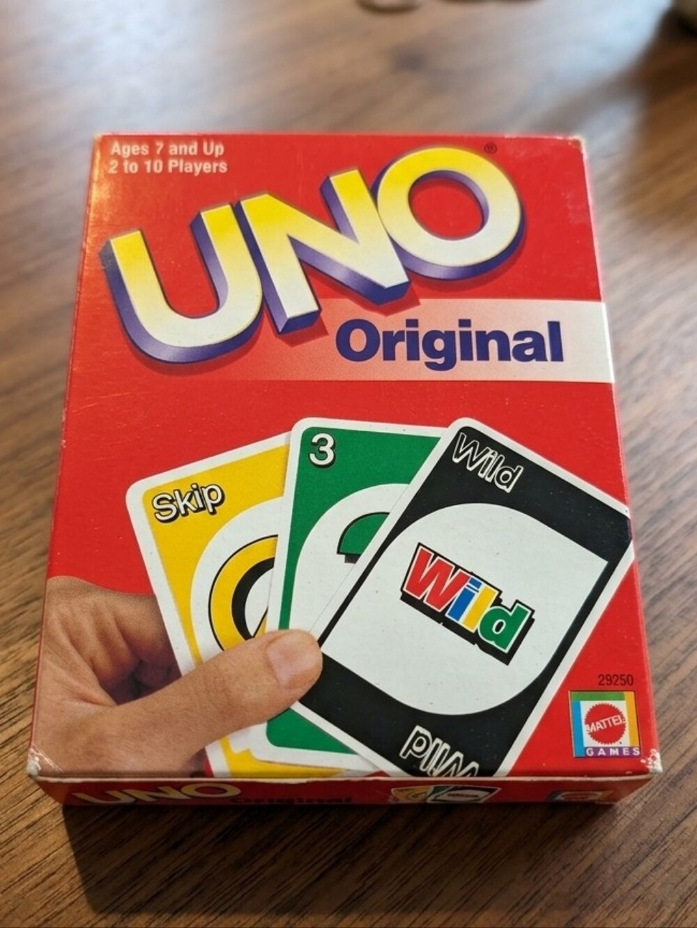 Vintage 1999 UNO Original Card Game - Red Box